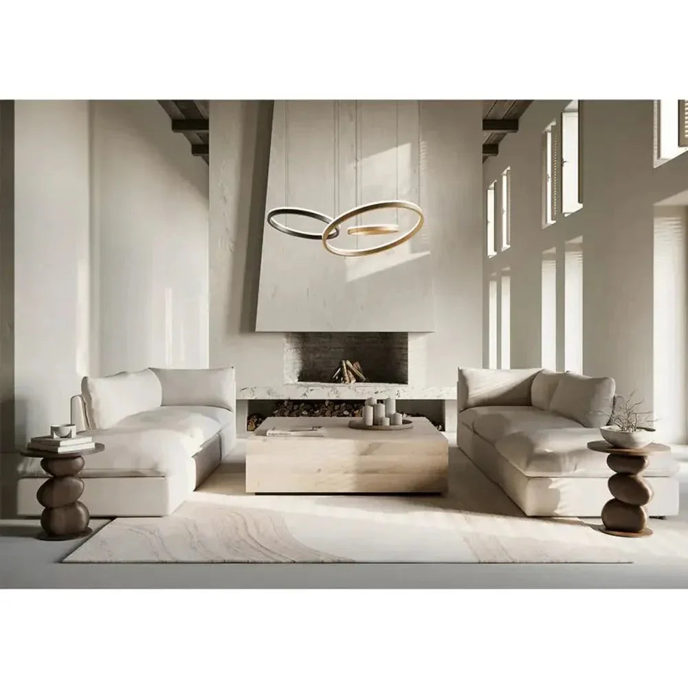 Reve Performance Fabric Modular Ottoman - LOOMLAN - SUNPAN - Ottomans