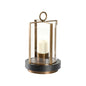 Revere Brass Circle Design Candleholder - LOOMLAN - Chelsea House - Candle Holders