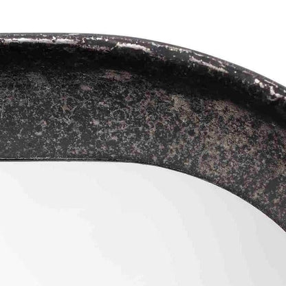 Reversible Black Iron Capital Wall Mirror - LOOMLAN - Jamie Young - Wall Mirrors