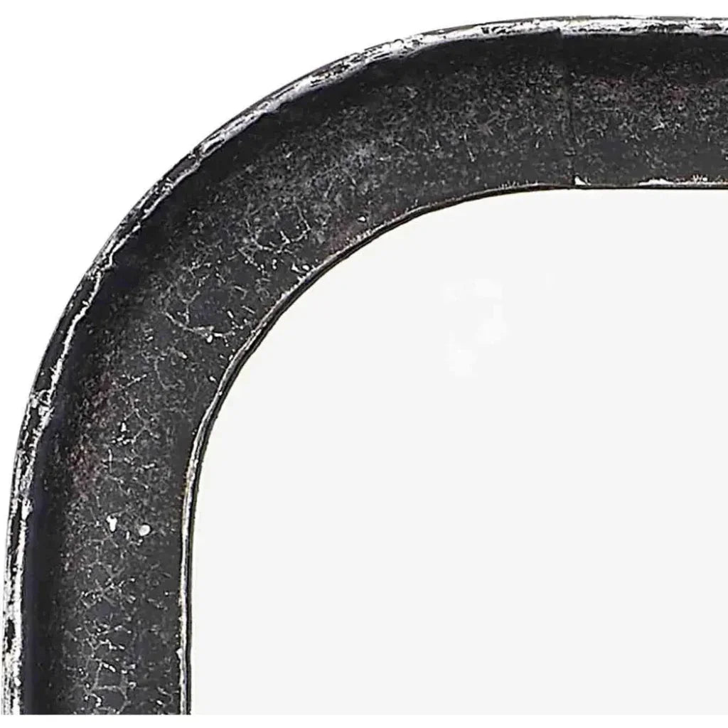 Reversible Black Iron Principle Vanity Wall Mirror - LOOMLAN - Jamie Young - Wall Mirrors