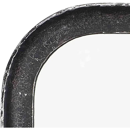 Reversible Black Iron Principle Vanity Wall Mirror - LOOMLAN - Jamie Young - Wall Mirrors