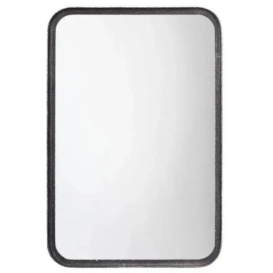 Reversible Black Iron Principle Vanity Wall Mirror - LOOMLAN - Jamie Young - Wall Mirrors