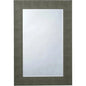 Reversible Grey Faux Shagreen Rectangle Wall Mirror - LOOMLAN - Jamie Young - Wall Mirrors
