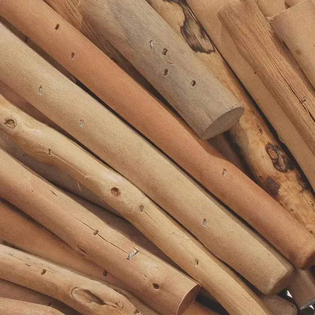 Reversible Natural Driftwood Rectangle Wall Mirror - LOOMLAN - Jamie Young - Wall Mirrors