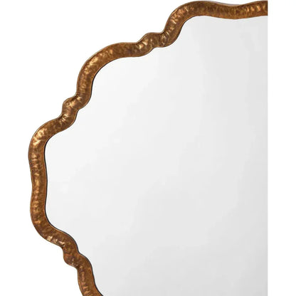 Reversible Position Antique Brass Elise Wall Mirror - LOOMLAN - Jamie Young - Wall Mirrors