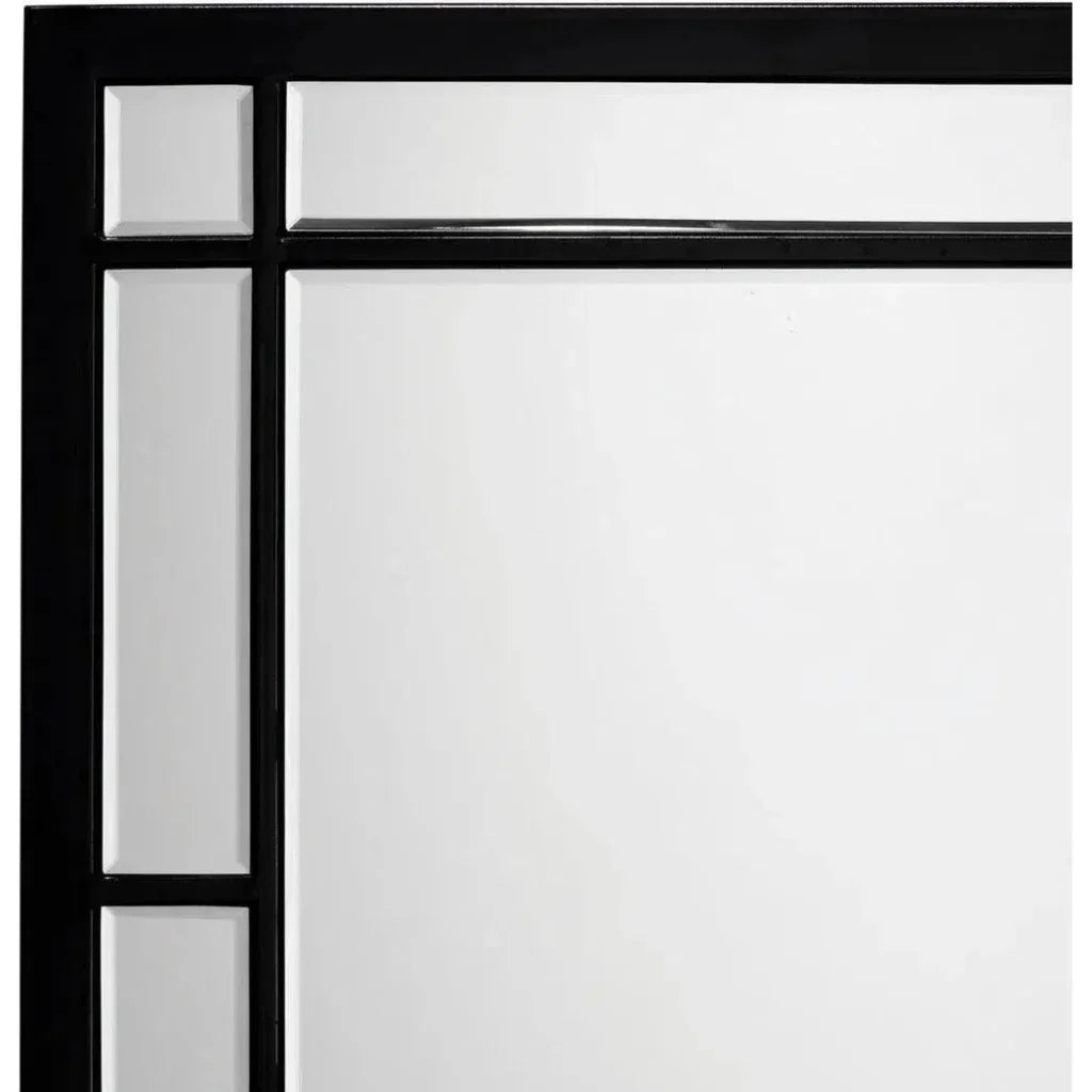 Reversible Rectangle Black Iron Chelsea Wall Mirror - LOOMLAN - Jamie Young - Wall Mirrors