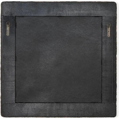 Reversible Seagrass Evergreen Square Wall Mirror - LOOMLAN - Jamie Young - Wall Mirrors