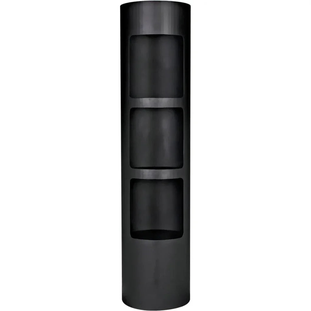 Reverso Steel Black Etagere-Etageres-Noir-LOOMLAN