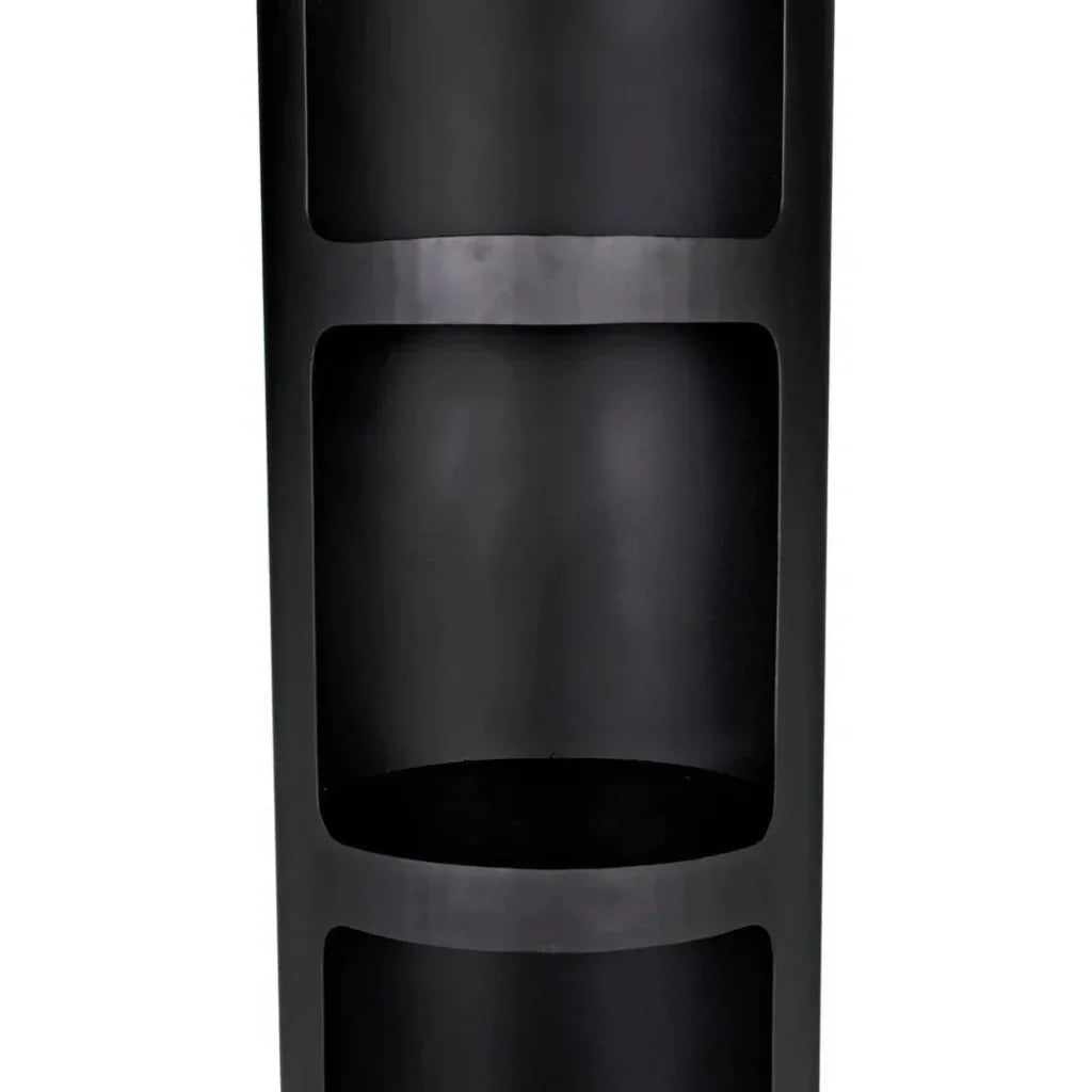 Reverso Steel Black Etagere-Etageres-Noir-LOOMLAN