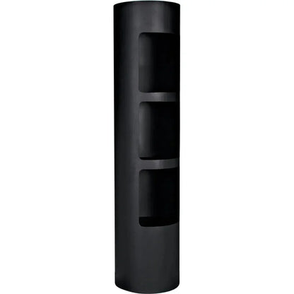 Reverso Steel Black Etagere-Etageres-Noir-LOOMLAN