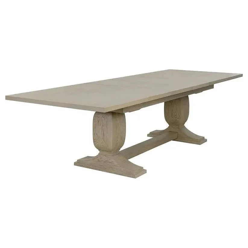Rhaenyra Extension Dining Table Classic-Dining Tables-SUNPAN-LOOMLAN