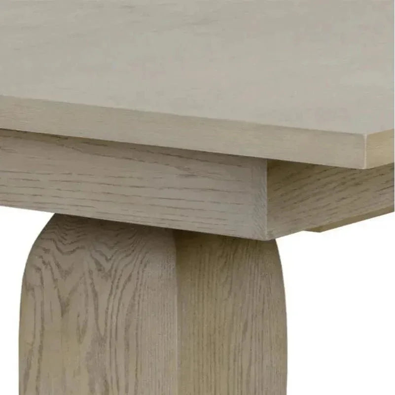 Rhaenyra Extension Dining Table Classic-Dining Tables-SUNPAN-LOOMLAN