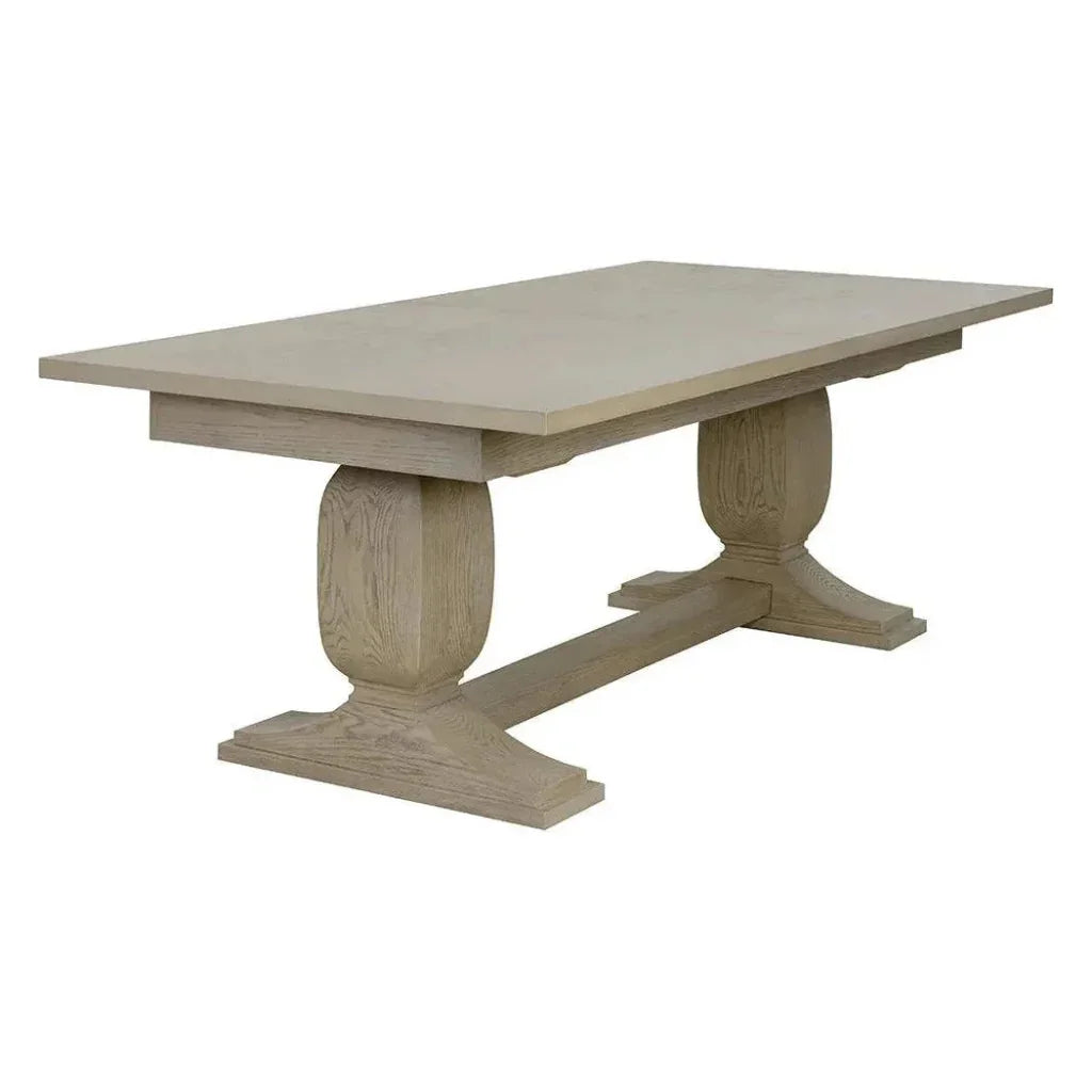 Rhaenyra Extension Dining Table Classic-Dining Tables-SUNPAN-LOOMLAN