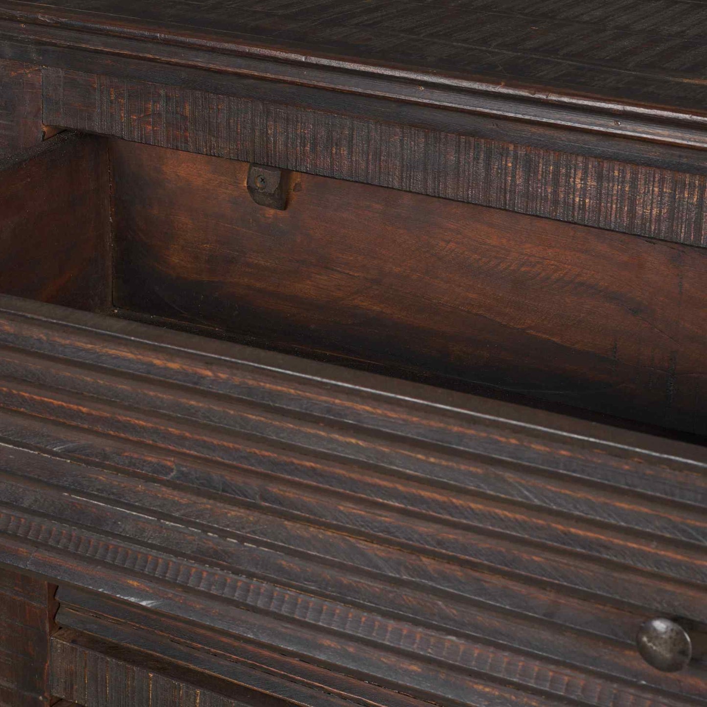 Rhett Three Drawers Wood Chest