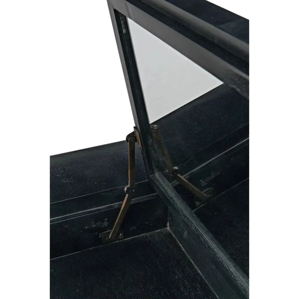 Rhiana Wood Black Dresser - LOOMLAN - Noir - Dressers