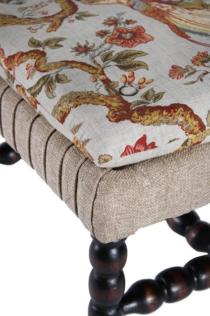 Rhodes Fabric Comfort Ottoman - LOOMLAN - Peninsula Home - Ottomans