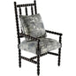 Rhodes Fabric Dining Chair - LOOMLAN - Peninsula Home - Dining Chairs