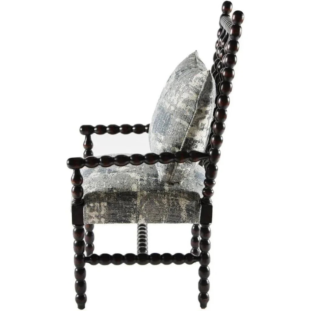 Rhodes Fabric Dining Chair - LOOMLAN - Peninsula Home - Dining Chairs