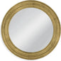 Rhone Metal Gold Wall Mirror - LOOMLAN - Bassett Mirror - Wall Mirrors