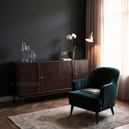 Rhovira Four Doors Wood Sideboard