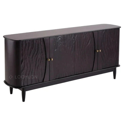 Rhovira Four Doors Wood Sideboard