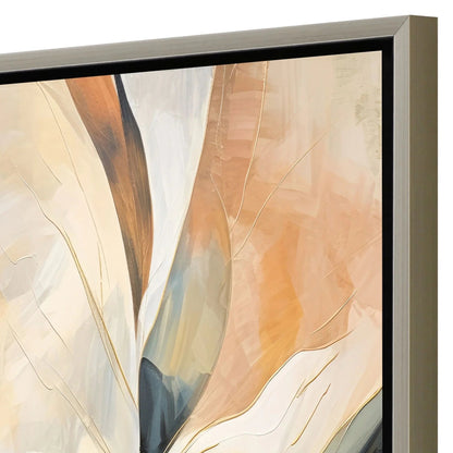 Rhythms of Flow Blue Canvas Art