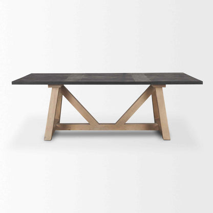 Rialto Wooden Rectangular Dining Table-Dining Tables-Mercana-LOOMLAN