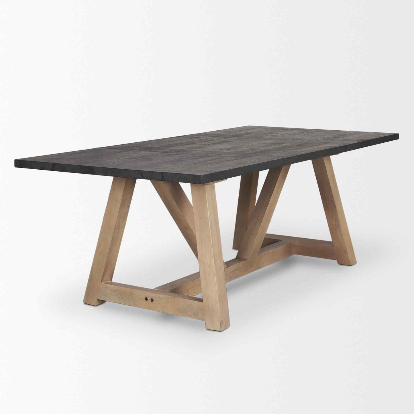 Rialto Wooden Rectangular Dining Table-Dining Tables-Mercana-LOOMLAN