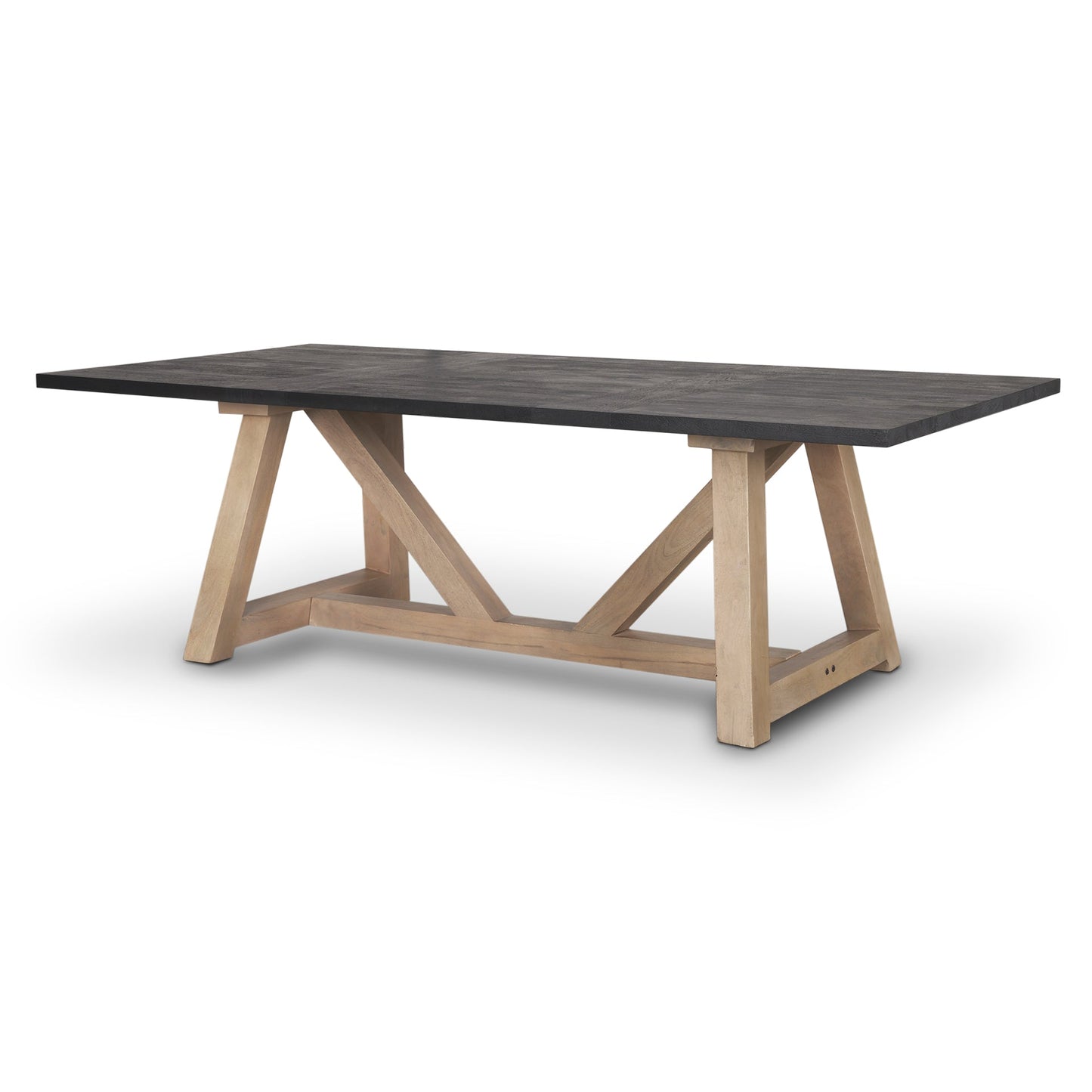Rialto Wooden Rectangular Dining Table-Dining Tables-Mercana-LOOMLAN