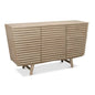 Ribbed Nine Drawer Wood Chest - LOOMLAN - Sarreid - Chests