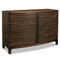 Ribbed Remington Small Sideboard - LOOMLAN - Sarreid - Sideboards