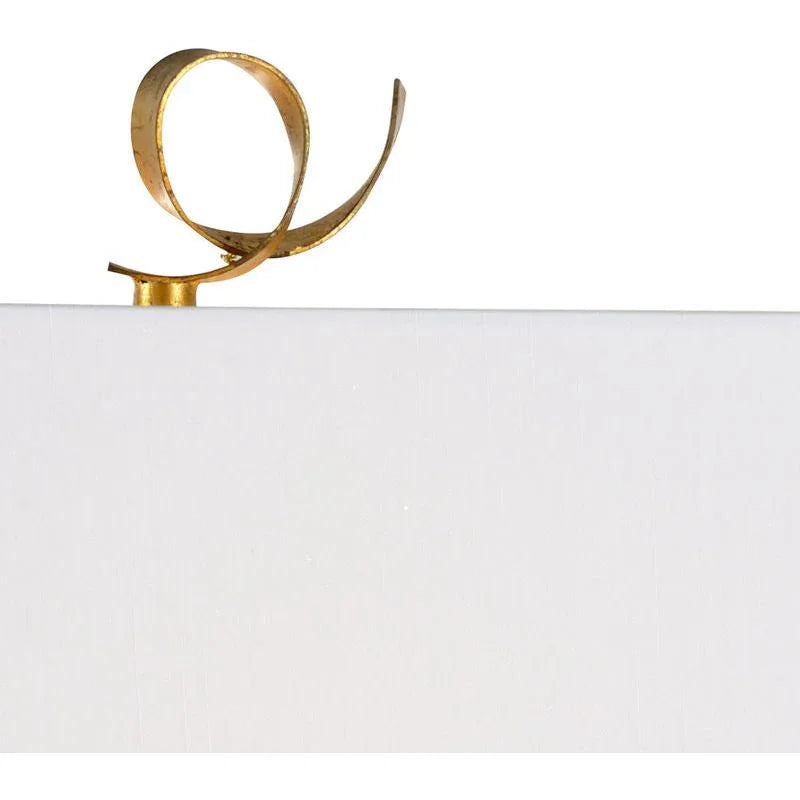 Ribbon Twirl Gold Spiral Design Table Lamp - LOOMLAN - Chelsea House - Table Lamps