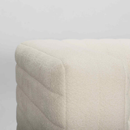 Ricciardo Cream Boucle Three Seater Sofa