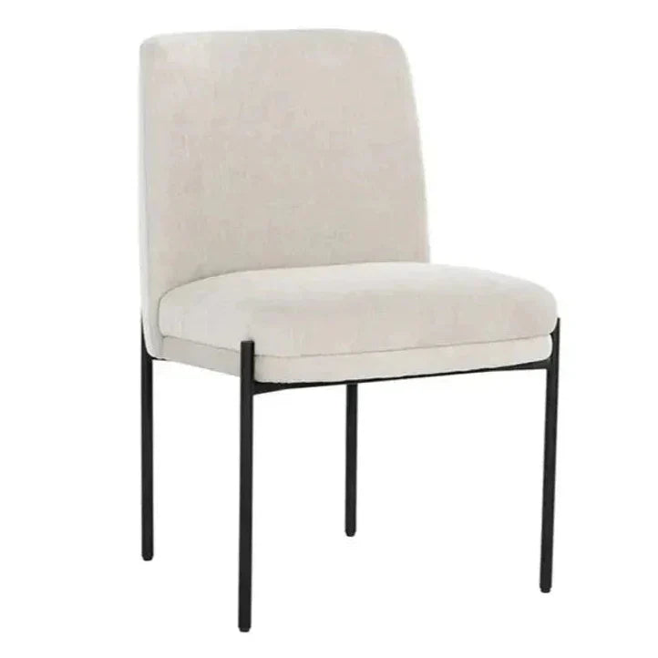 Richie Performance Fabric Armless Dining Chair - LOOMLAN - SUNPAN - Dining Chairs