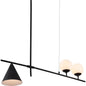 Richiza Ceiling Lamp Black - LOOMLAN - Zuo Modern - Pendants
