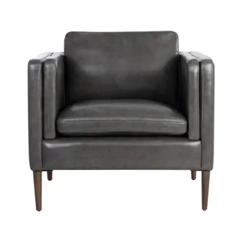 Richmond Leather Armchair-Lounge Chairs-SUNPAN-LOOMLAN