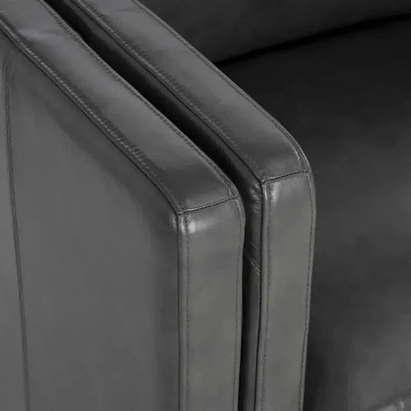 Richmond Leather Armchair-Lounge Chairs-SUNPAN-LOOMLAN