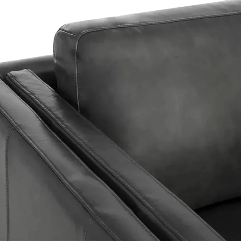 Richmond Leather Armchair-Lounge Chairs-SUNPAN-LOOMLAN