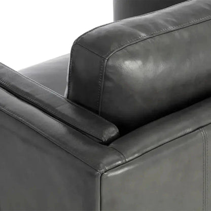 Richmond Leather Armchair-Lounge Chairs-SUNPAN-LOOMLAN