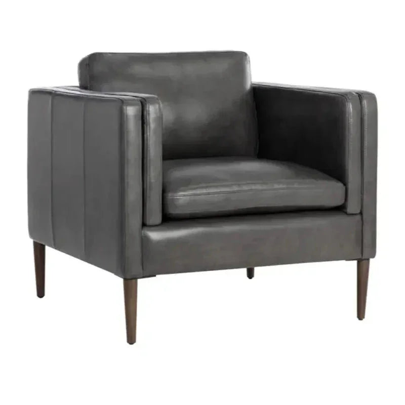 Richmond Leather Armchair-Lounge Chairs-SUNPAN-LOOMLAN