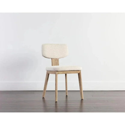 Rickett Fabric Armless Dining Chair 2PC - LOOMLAN - SUNPAN - Dining Chairs