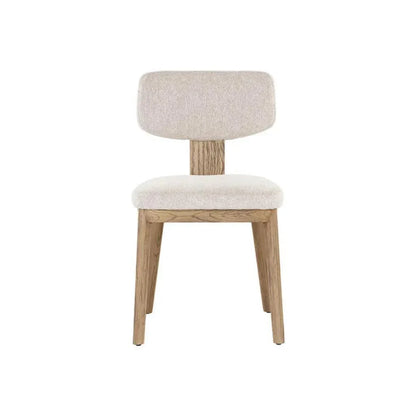 Rickett Fabric Armless Dining Chair 2PC - LOOMLAN - SUNPAN - Dining Chairs