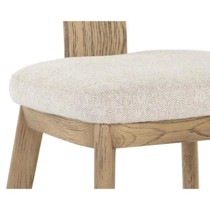 Rickett Fabric Armless Dining Chair 2PC - LOOMLAN - SUNPAN - Dining Chairs