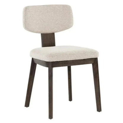 Rickett Fabric Armless Dining Chair 2PC - LOOMLAN - SUNPAN - Dining Chairs