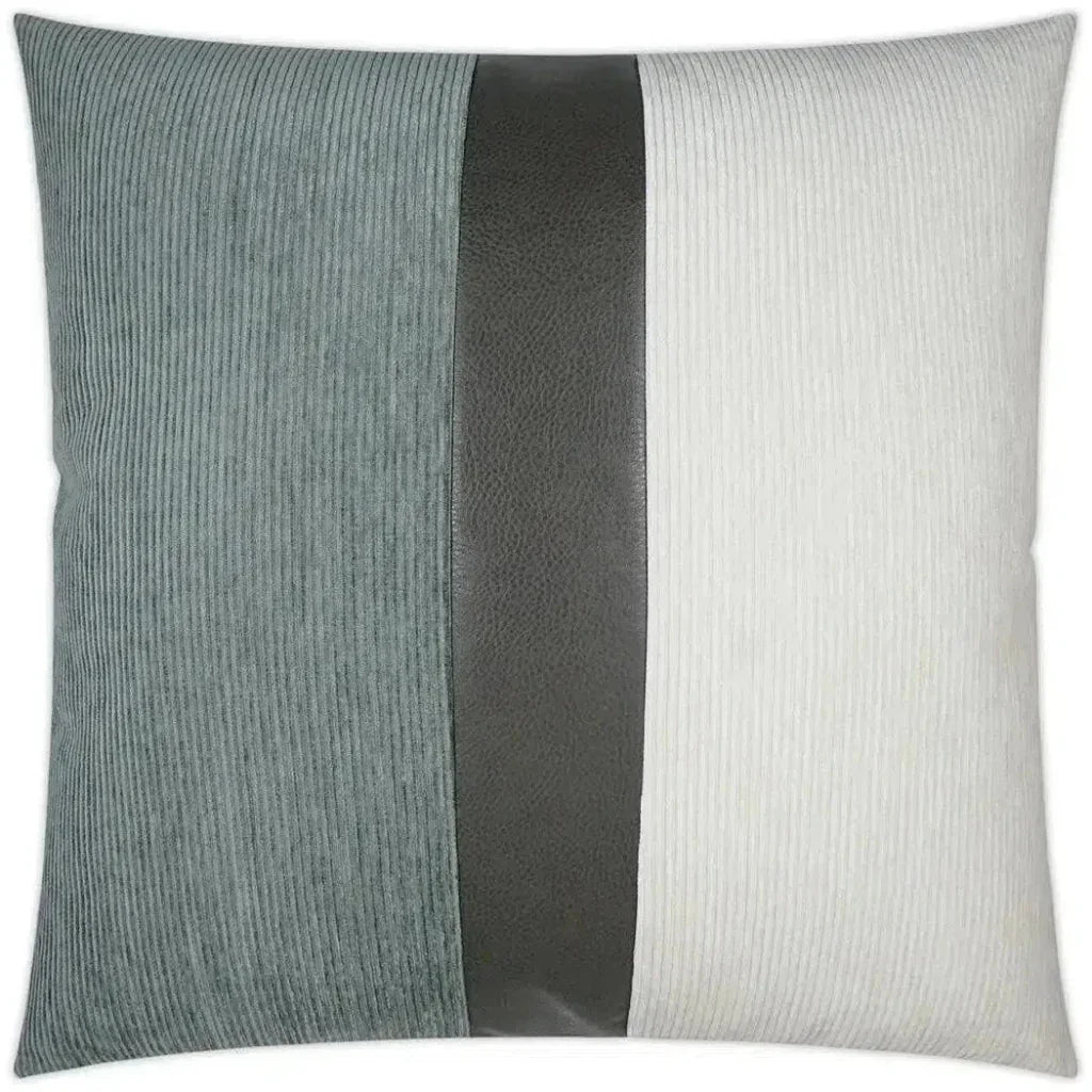 Ridges Band Haze Band Mist Large Throw Pillow Insert - LOOMLAN - D.V. Kap - Throw Pillows