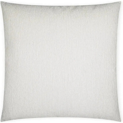 Ridges Haze Stripes Textured Mist Large Throw Pillow - LOOMLAN - D.V. Kap - Throw Pillows
