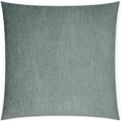 Ridges Haze Stripes Textured Mist Large Throw Pillow - LOOMLAN - D.V. Kap - Throw Pillows