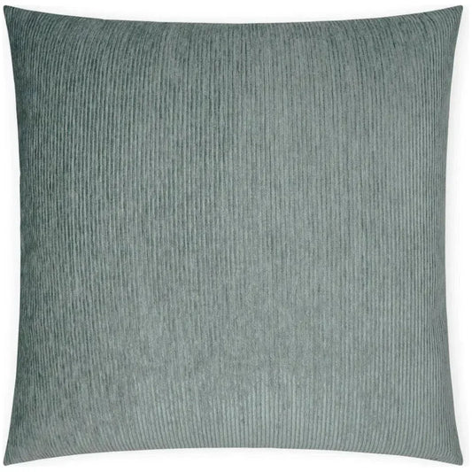 Ridges Haze Stripes Textured Mist Large Throw Pillow - LOOMLAN - D.V. Kap - Throw Pillows