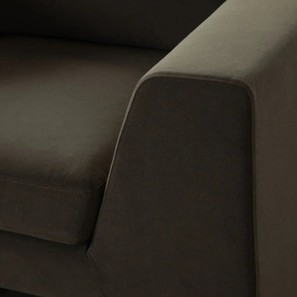 Rift Performance Velvet Arm Chair - LOOMLAN - Diamond Sofa - Club Chairs