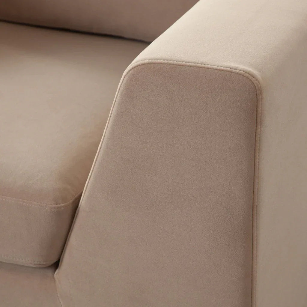 Rift Performance Velvet Arm Chair - LOOMLAN - Diamond Sofa - Club Chairs